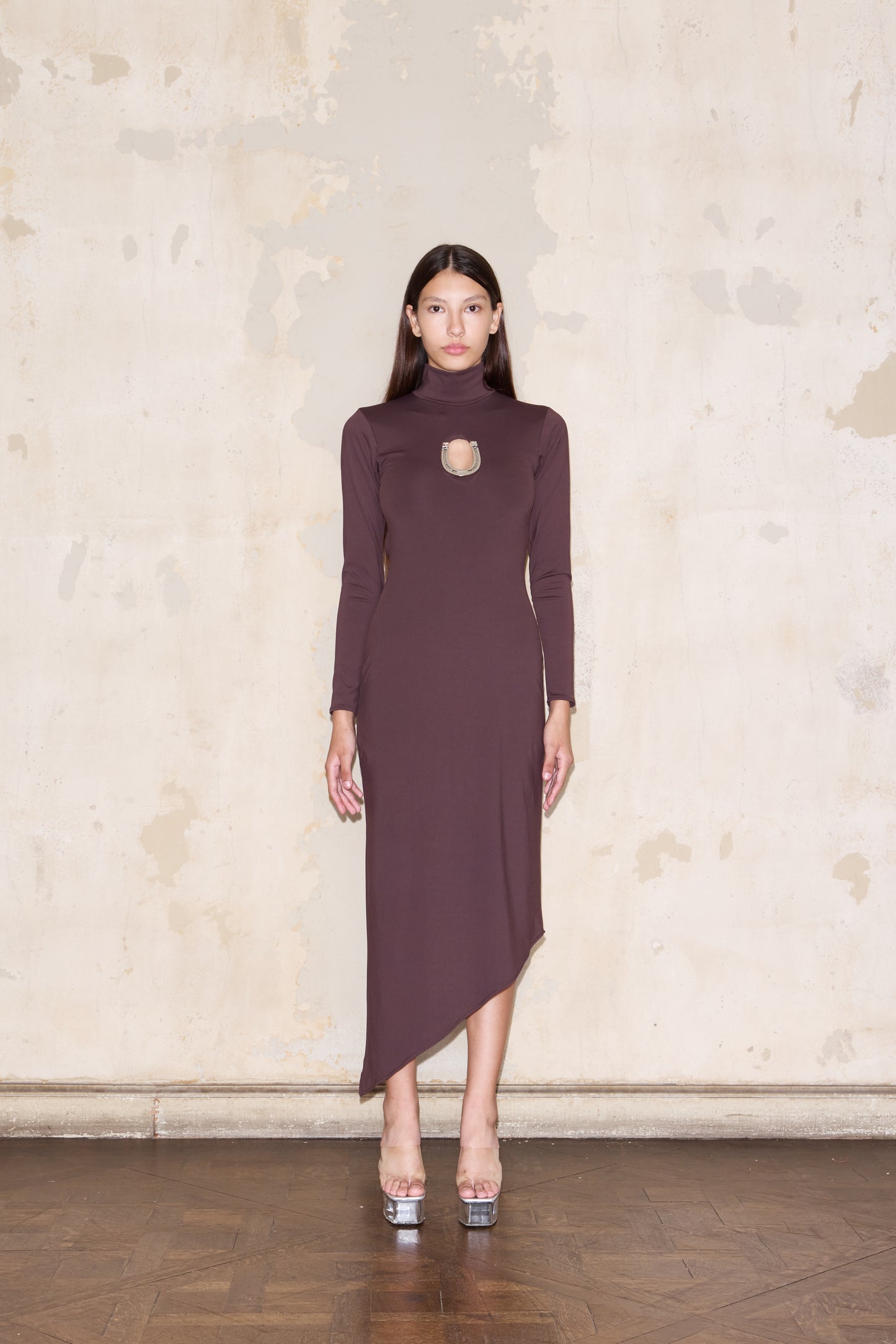 VENTO DRESS CHOCOLATE