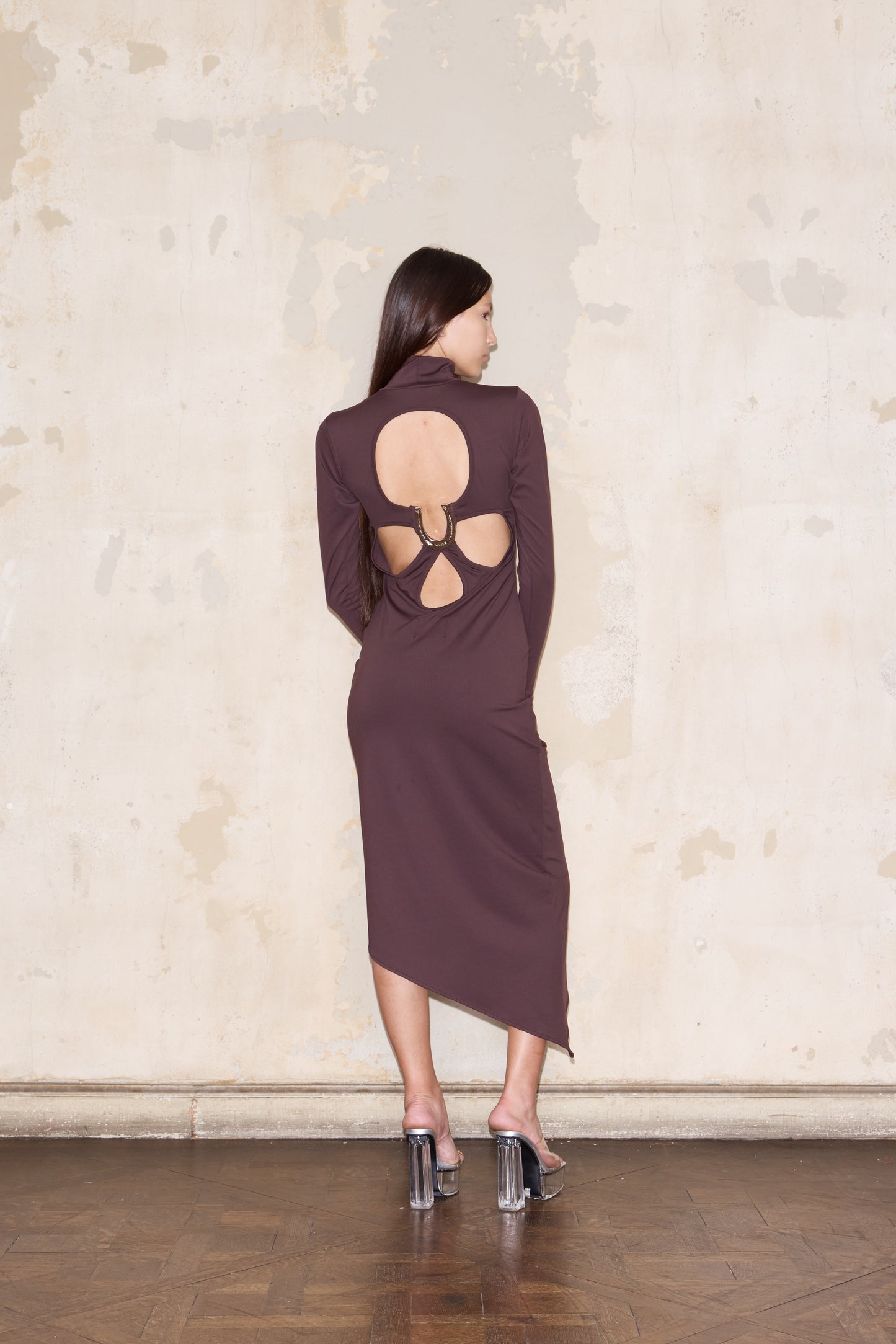 VENTO DRESS CHOCOLATE