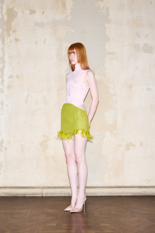 NEVADA SKIRT PISTACHO *PRE ORDER*