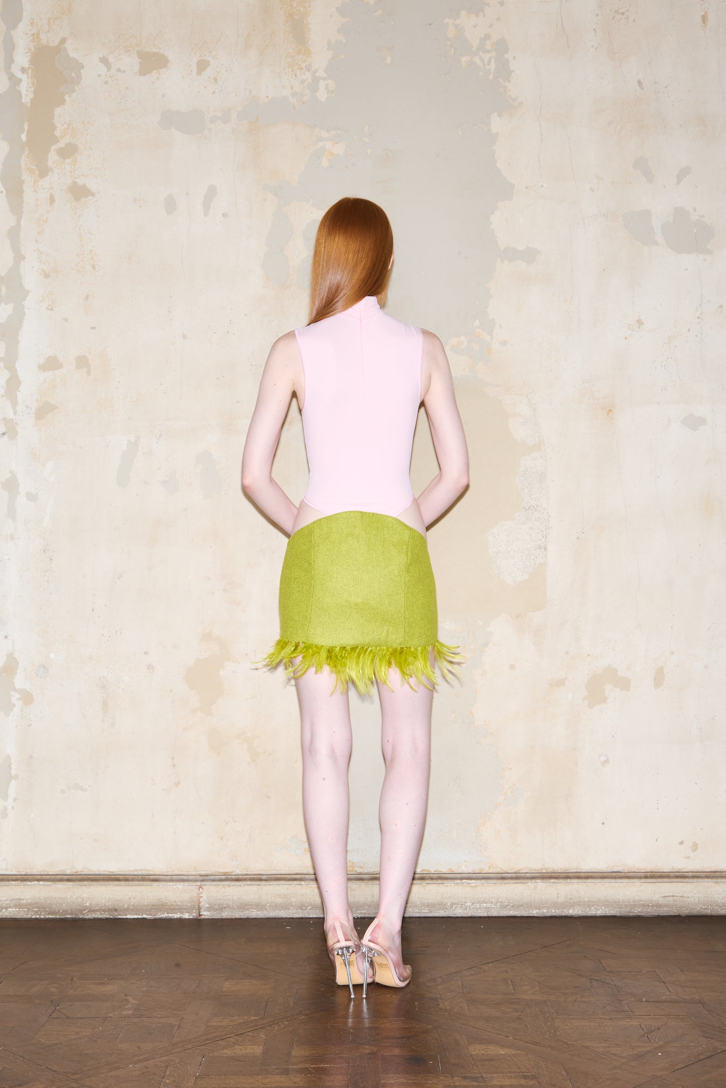 NEVADA SKIRT PISTACHO *PRE ORDER*