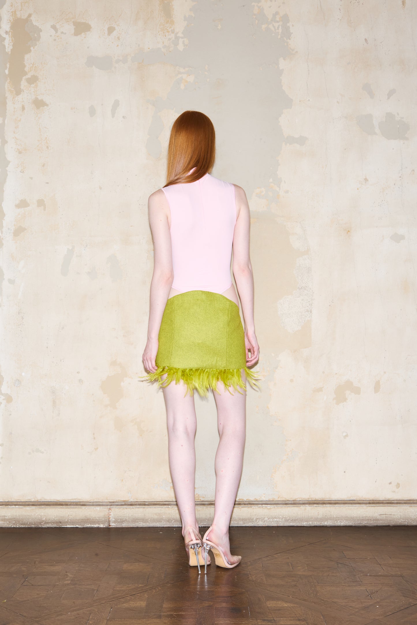 NEVADA SKIRT PISTACHO *PRE ORDER*
