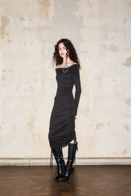 BUCARELLI DRESS NEGRO