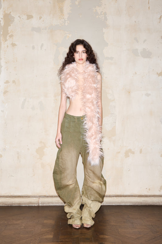 PADILLA PANT DENIM VERDE *PRE ORDER*