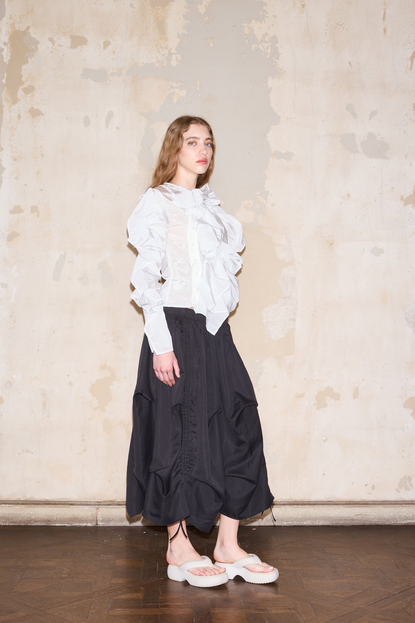 CERVANTES BLOUSE BLANCA
