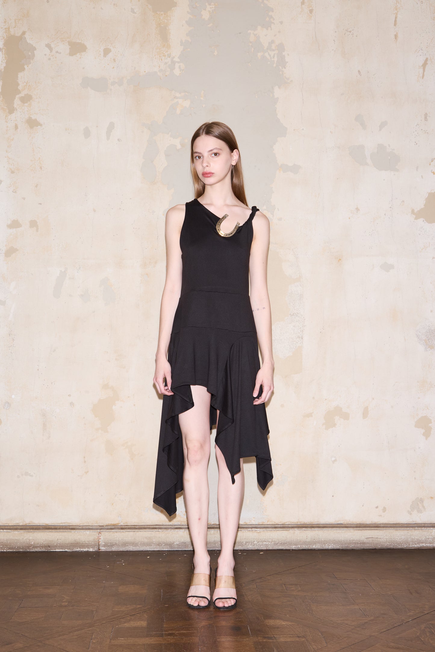VALLEGRANDE DRESS NEGRO