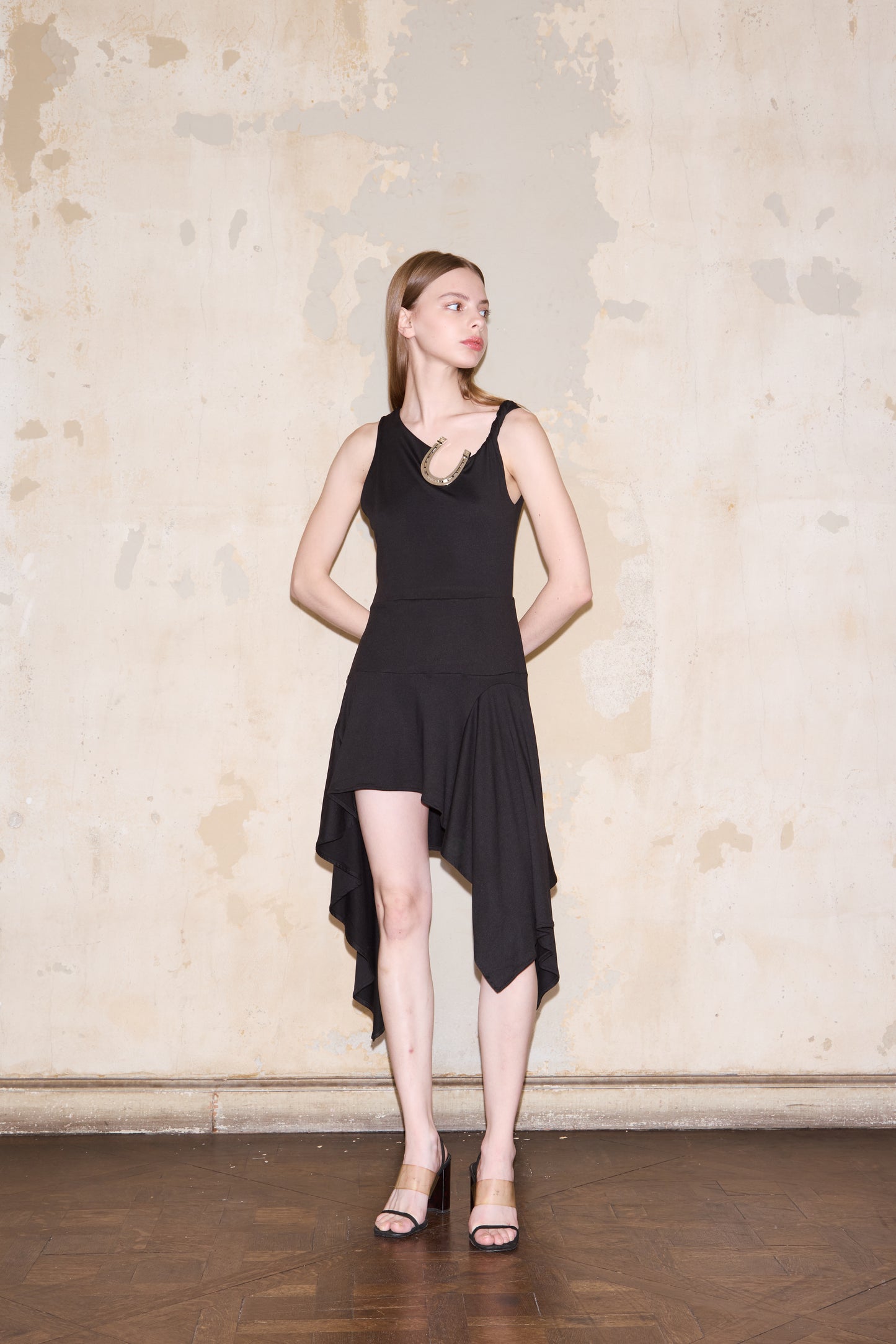 VALLEGRANDE DRESS NEGRO