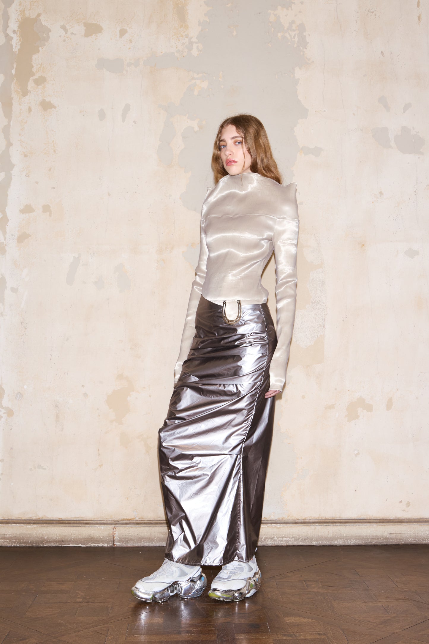 FAMATINA SKIRT PLATA