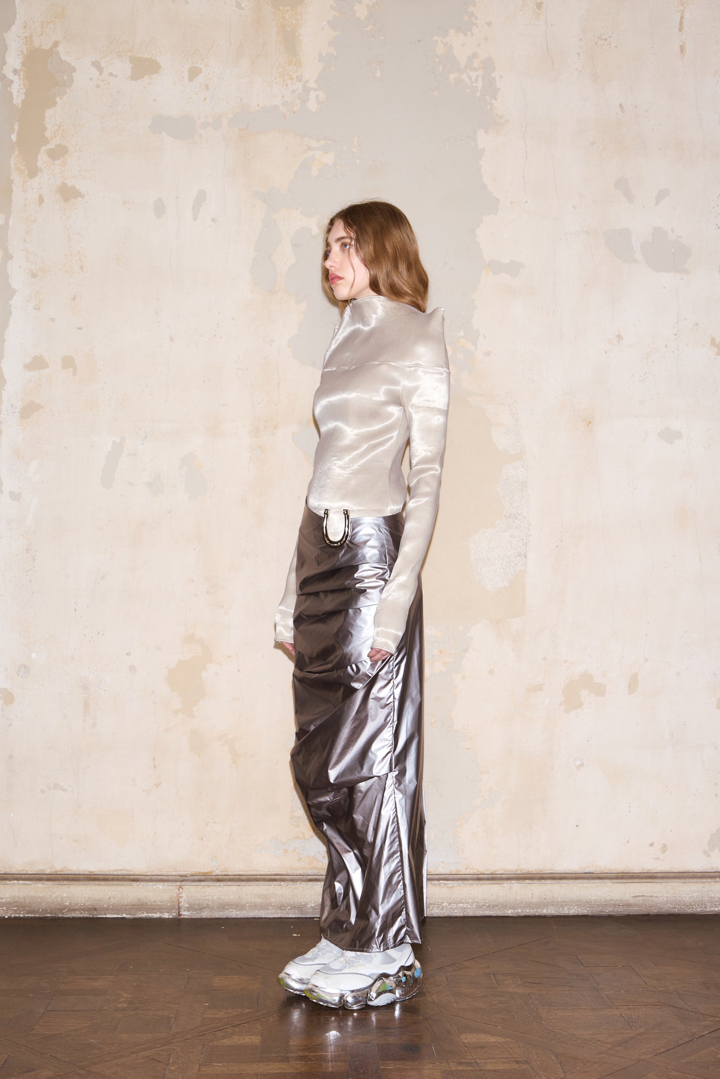 FAMATINA SKIRT PLATA