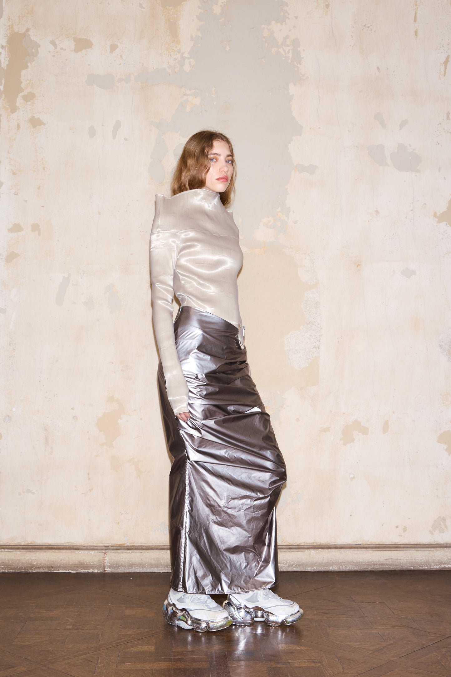 FAMATINA SKIRT PLATA