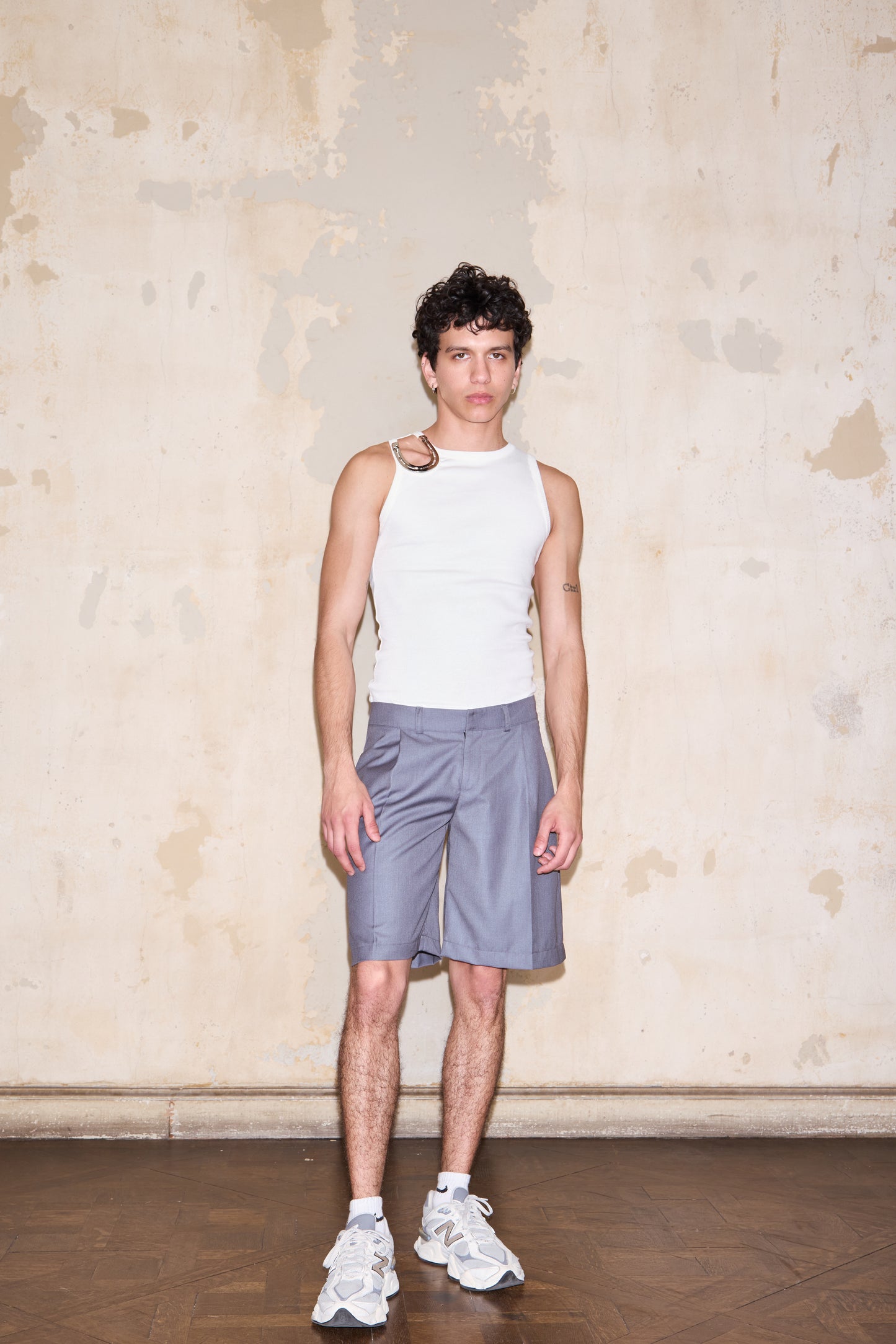 BERMUDAS BOUCHARD GRIS