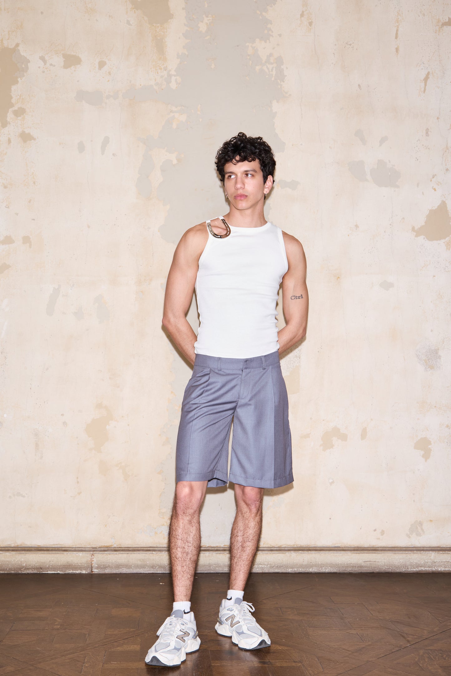 BERMUDAS BOUCHARD GRIS