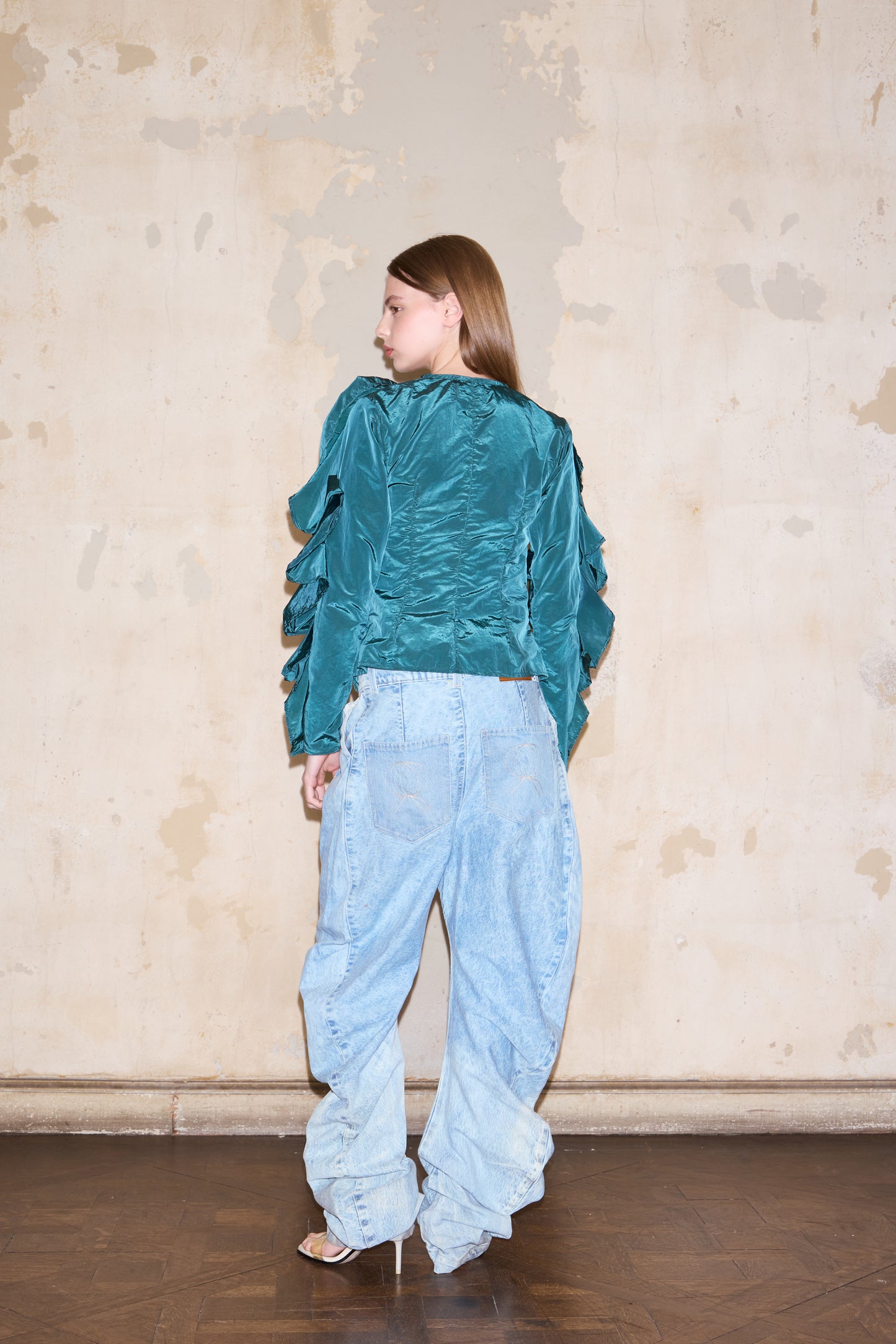 CERVANTES BLOUSE VERDE