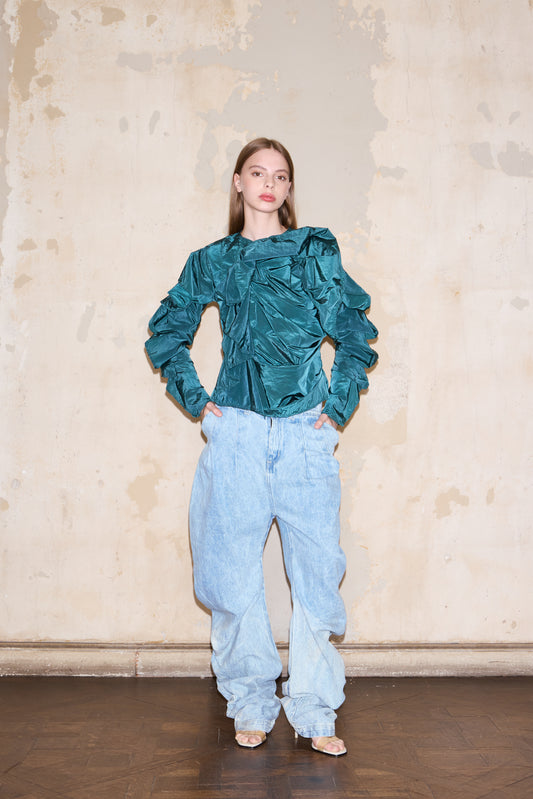 CERVANTES BLOUSE VERDE