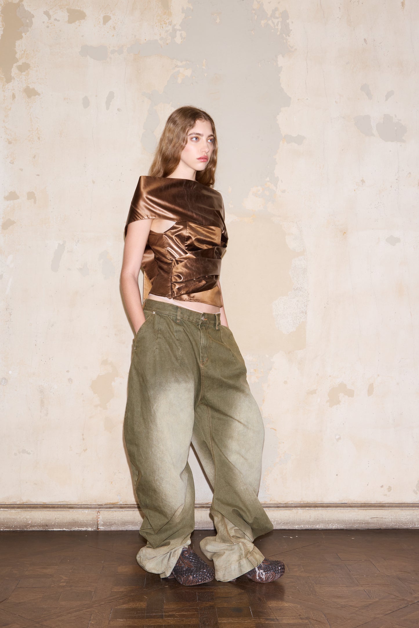 BUENOS AIRES BLOUSE MARRON CLARO - 𝙝𝙚𝙘𝙝𝙤 𝙖 𝙥𝙚𝙙𝙞𝙙𝙤