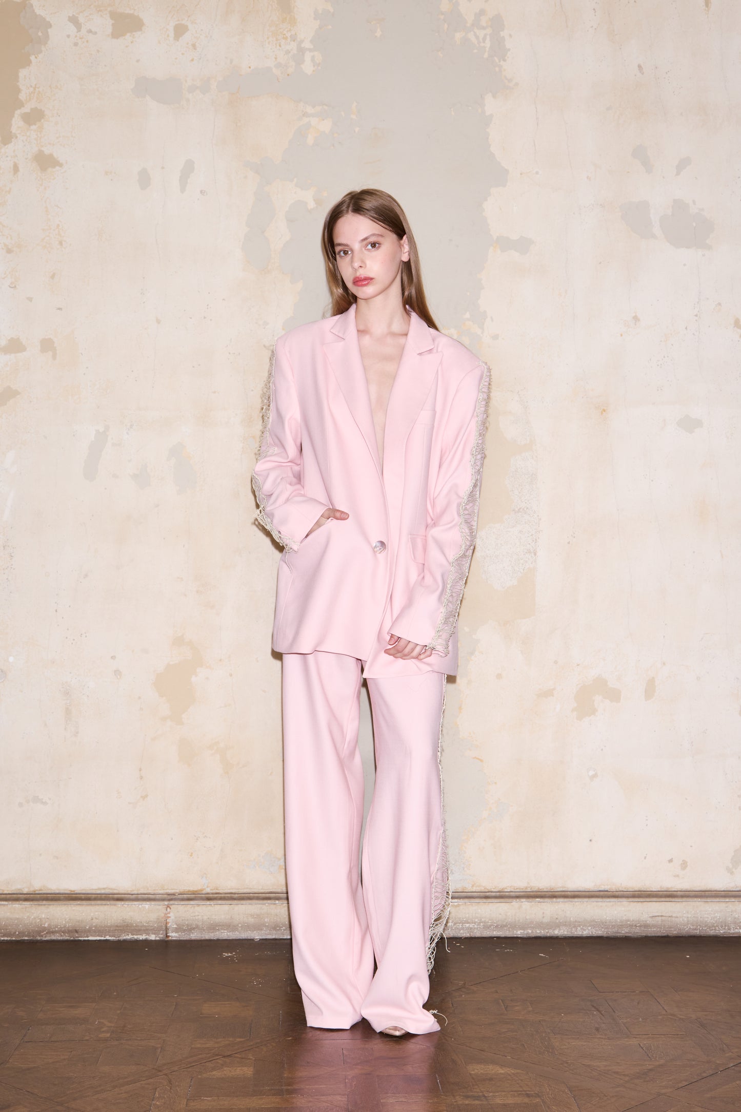 SARMIENTO BLAZER ROSA - 𝙝𝙚𝙘𝙝𝙤 𝙖 𝙥𝙚𝙙𝙞𝙙𝙤