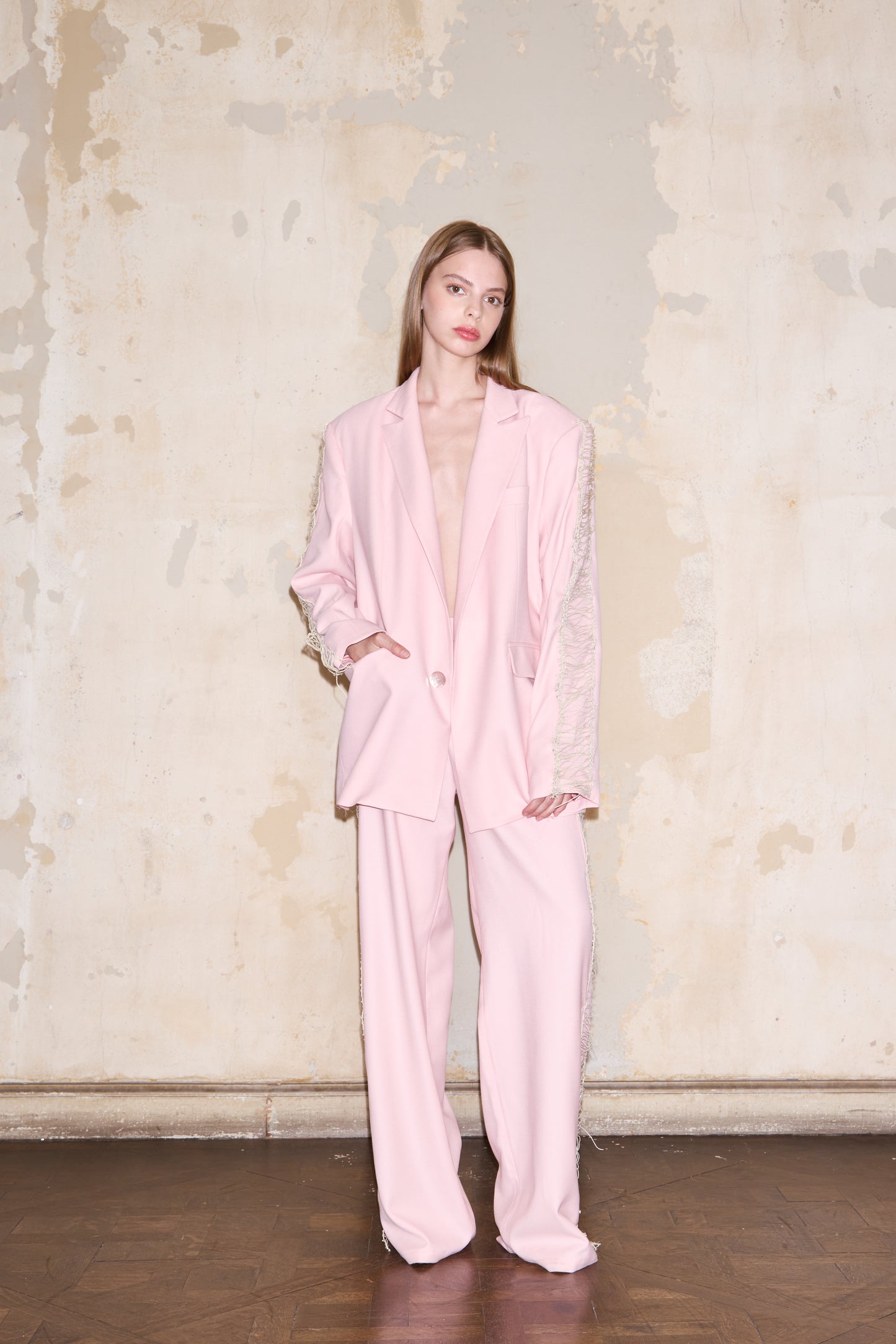 SARMIENTO BLAZER ROSA - 𝙝𝙚𝙘𝙝𝙤 𝙖 𝙥𝙚𝙙𝙞𝙙𝙤