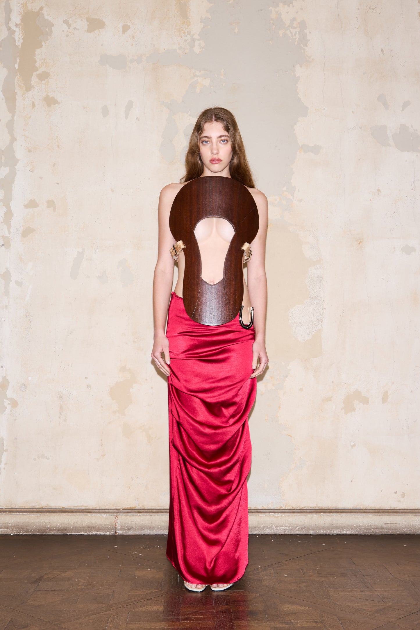 FAMATINA SKIRT BORDEAUX