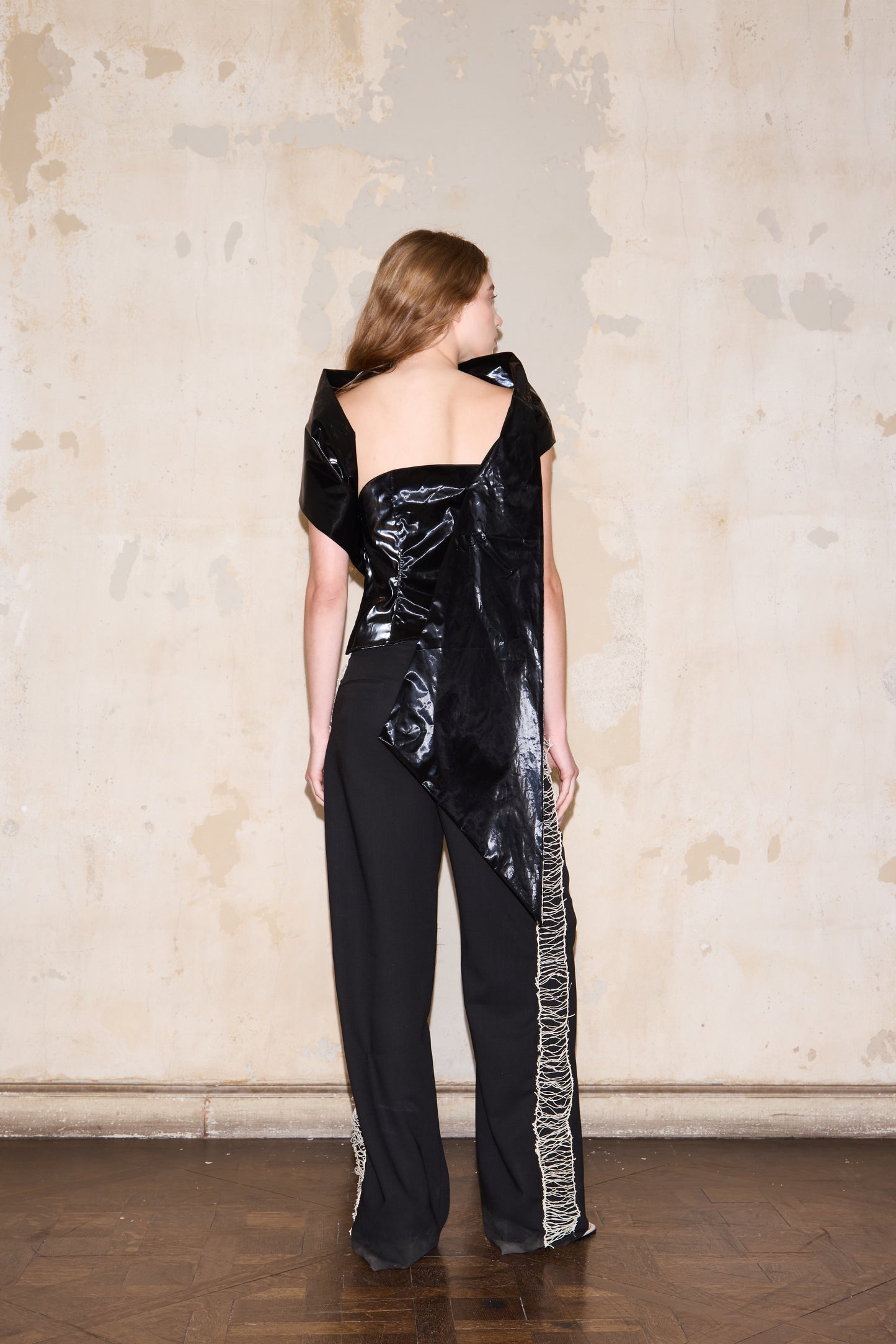 BUENOS AIRES BLOUSE NEGRA SATIN - 𝙝𝙚𝙘𝙝𝙤 𝙖 𝙥𝙚𝙙𝙞𝙙𝙤