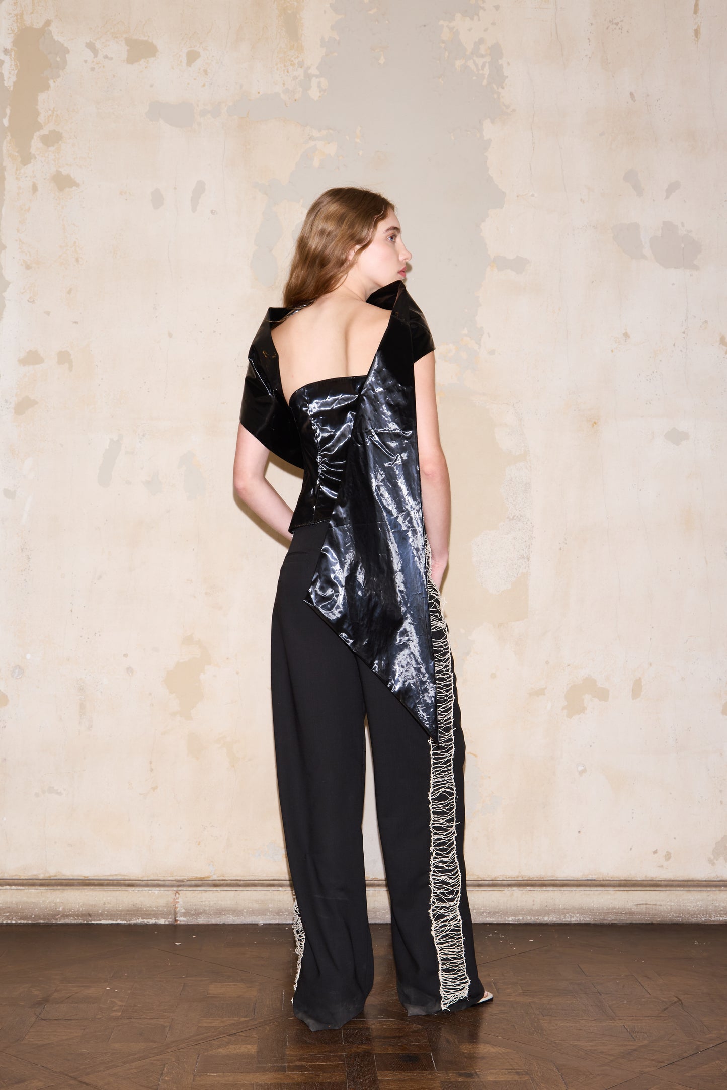 BUENOS AIRES BLOUSE NEGRA SATIN - 𝙝𝙚𝙘𝙝𝙤 𝙖 𝙥𝙚𝙙𝙞𝙙𝙤