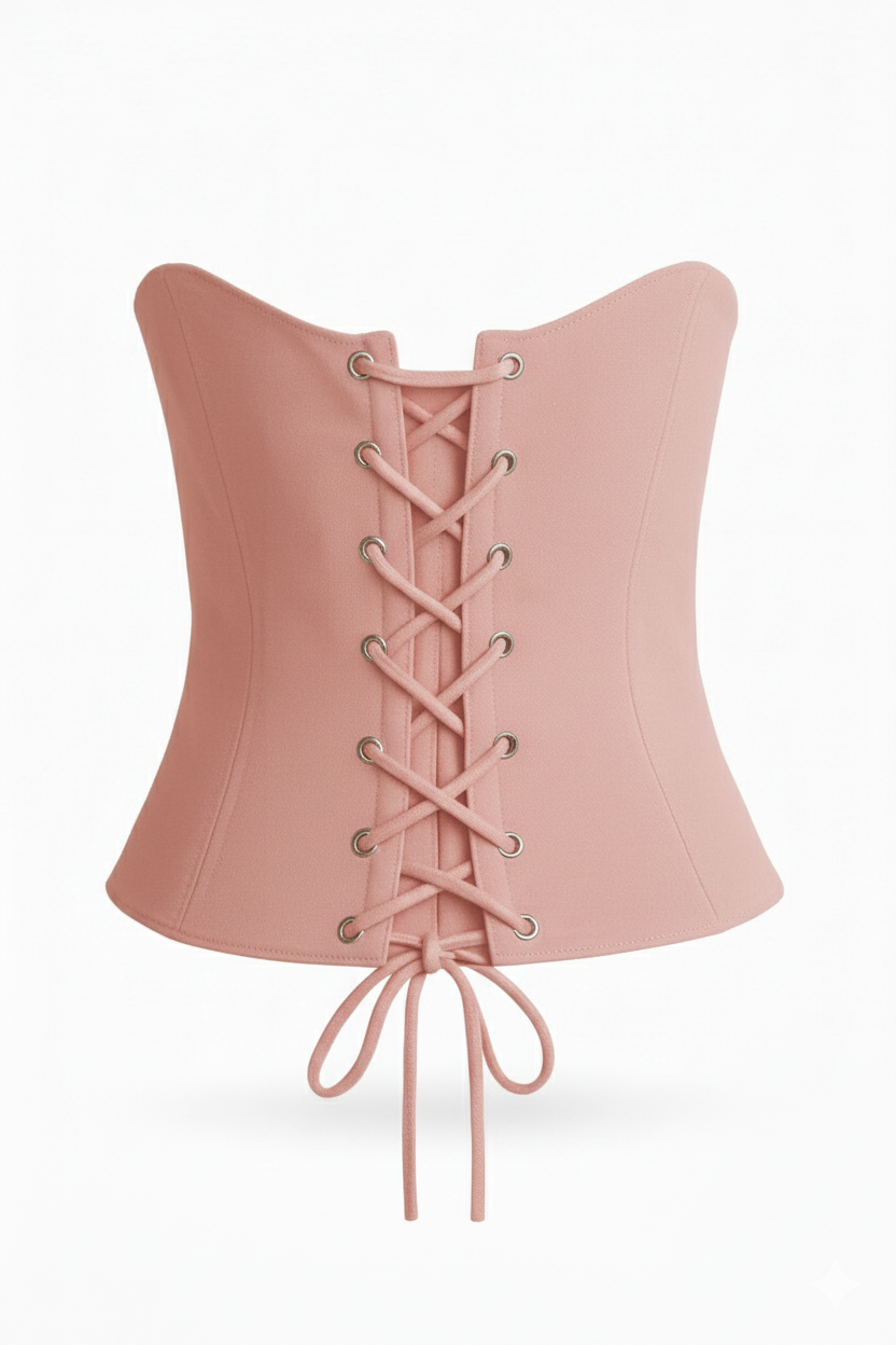 CORSET LIBERTI ROSA