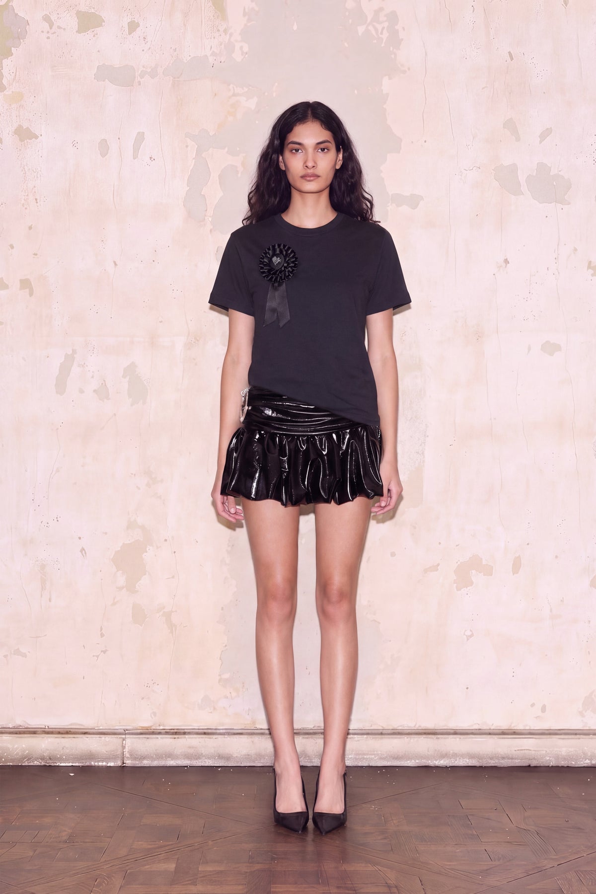 TROPILLA TSHIRT NEGRA *PRE ORDER*