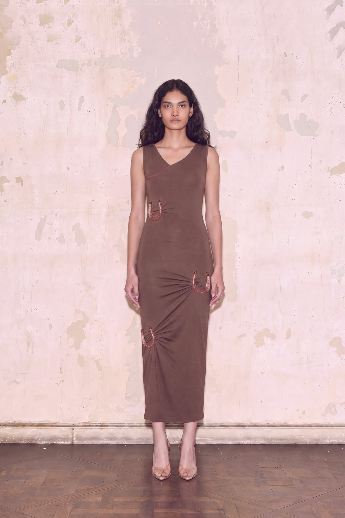 OFRENDA DRESS CHOCOLATE *PRE ORDER*
