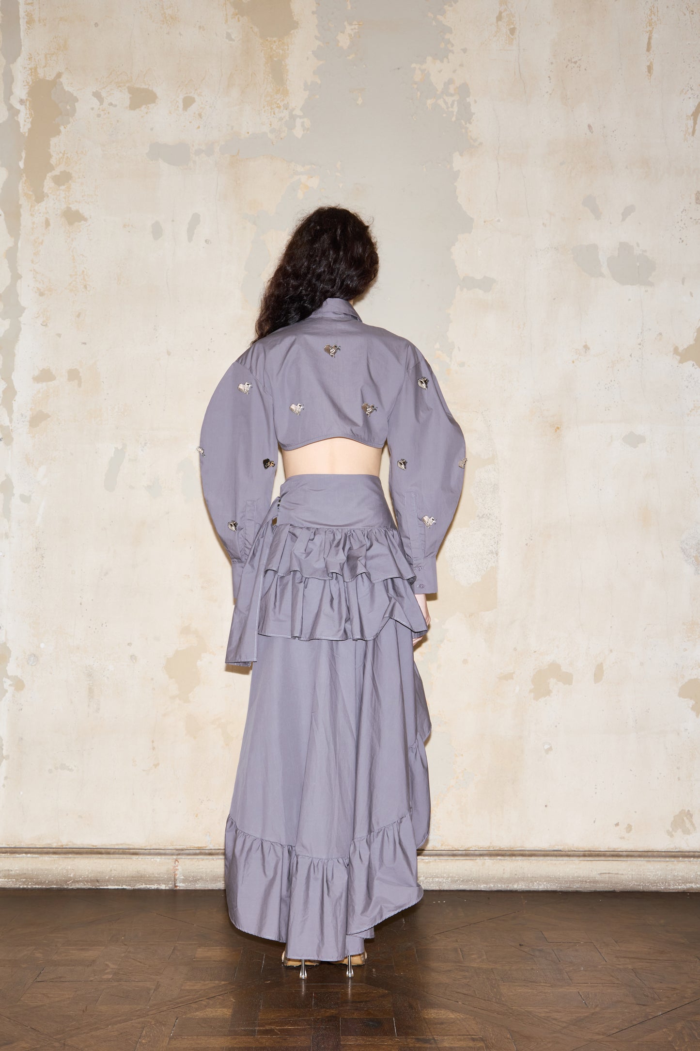 STORINI SKIRT GRIS