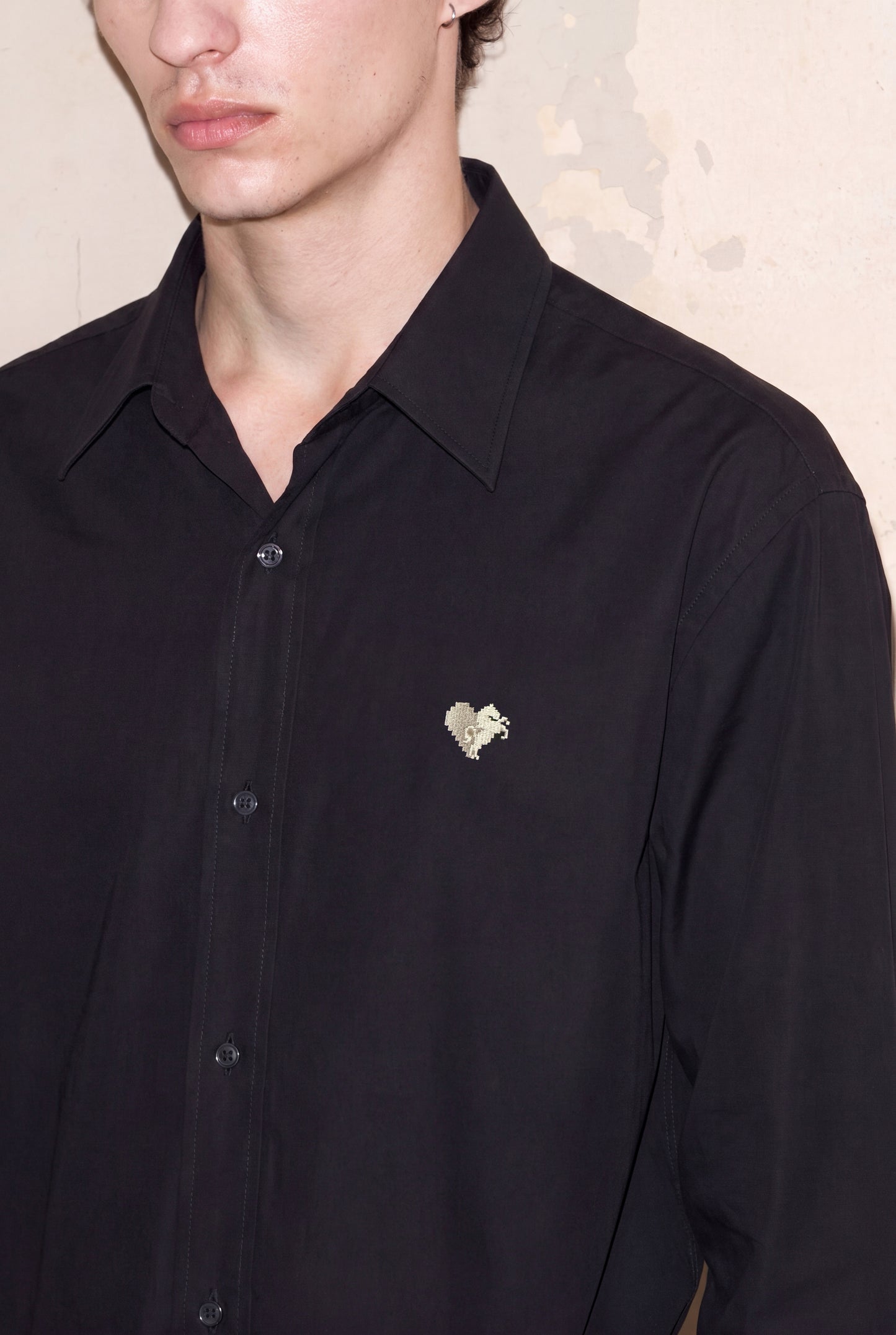 CAMPIÑA SHIRT NEGRO