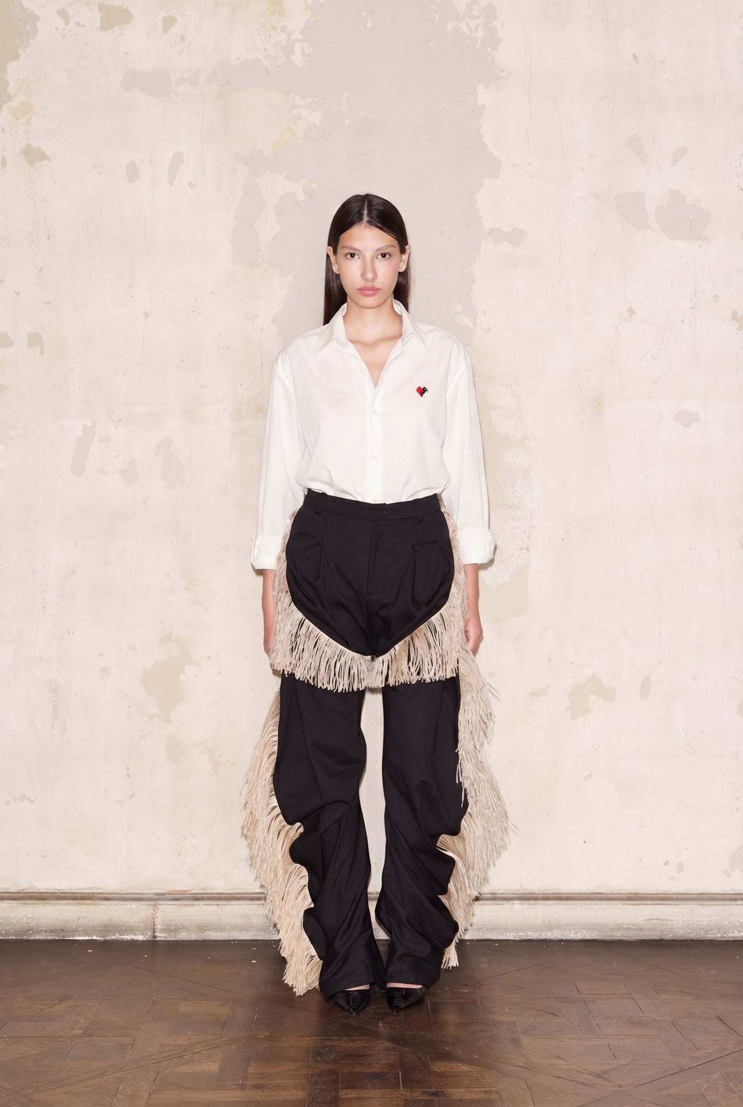 BORDADA BLOUSE CRUDO