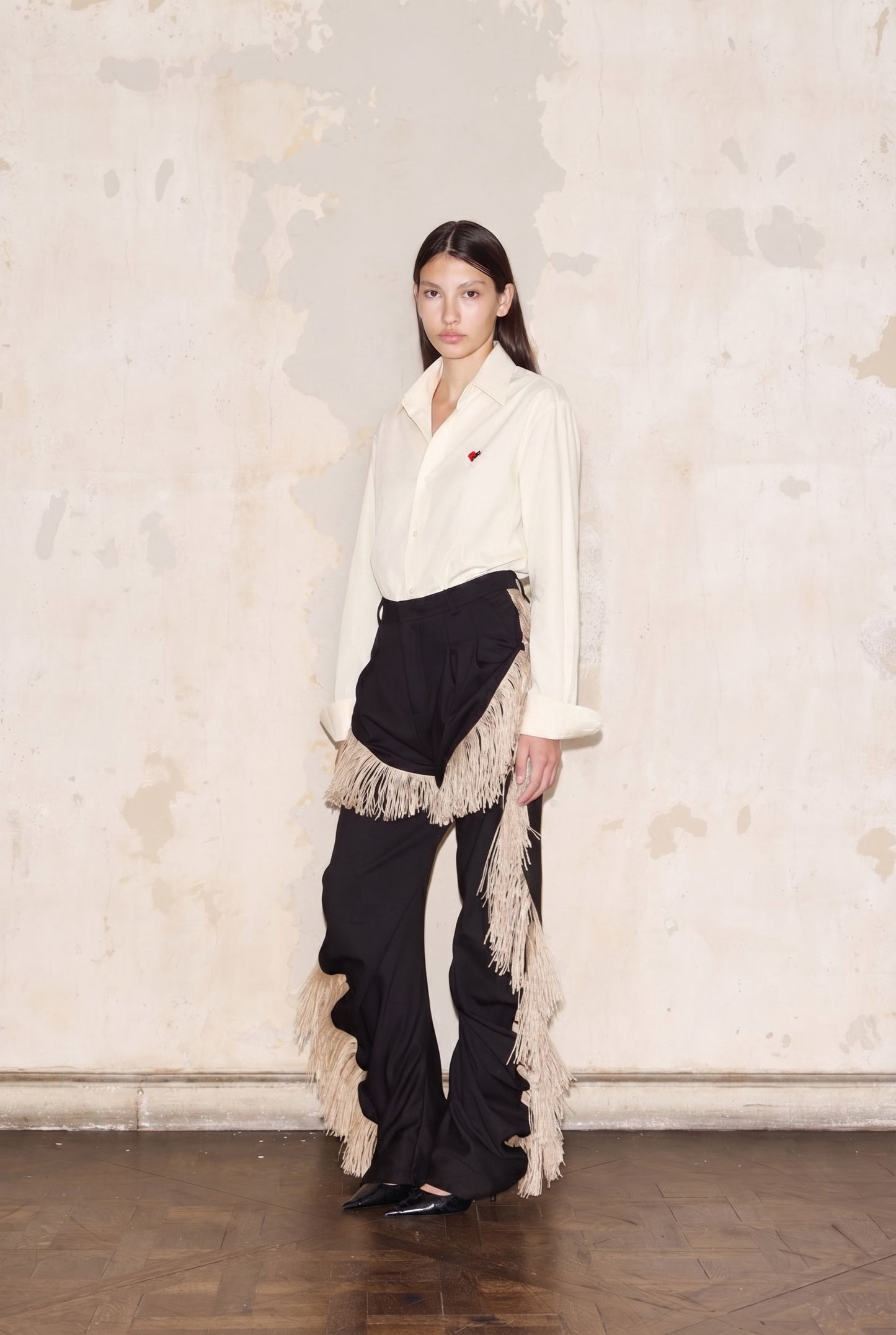 BORDADA BLOUSE CRUDO