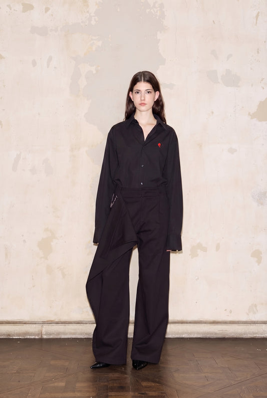 BORDADA BLOUSE NEGRO