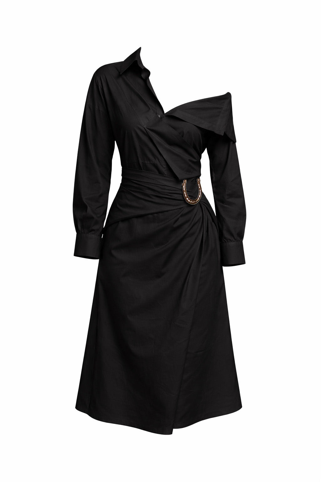 CAMISERO DRESS NEGRO