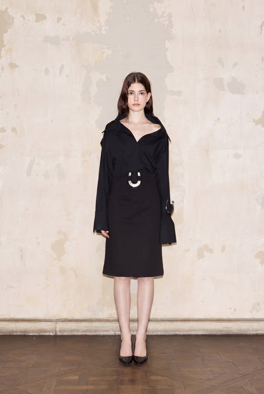 FERRE SKIRT NEGRA