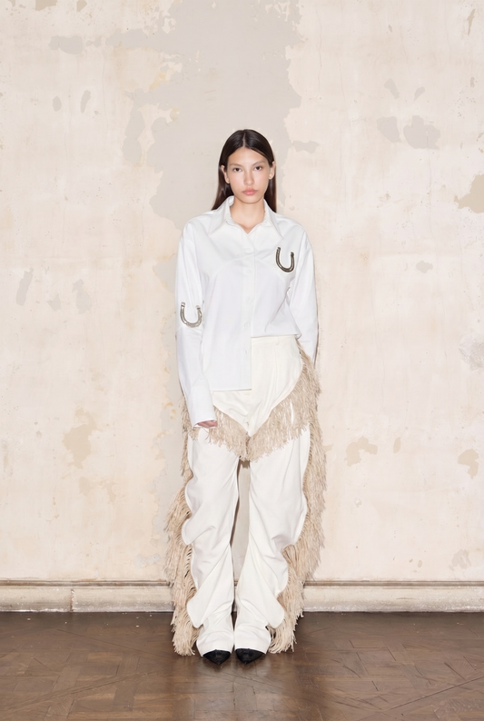 CESPEDES BLOUSE CRUDO