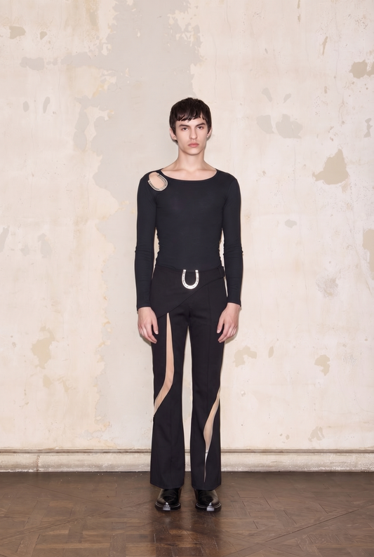 TOSCANA T-SHIRT NEGRO