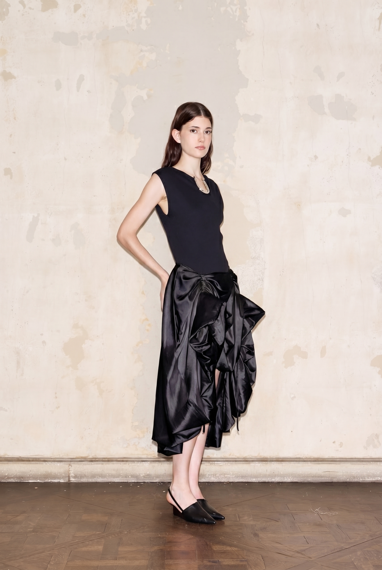 ANTOINETTE SKIRT NEGRO