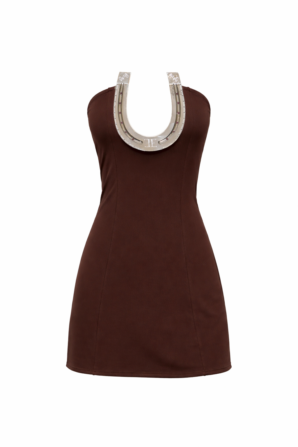 LIBERTI DRESS CHOCOLATE