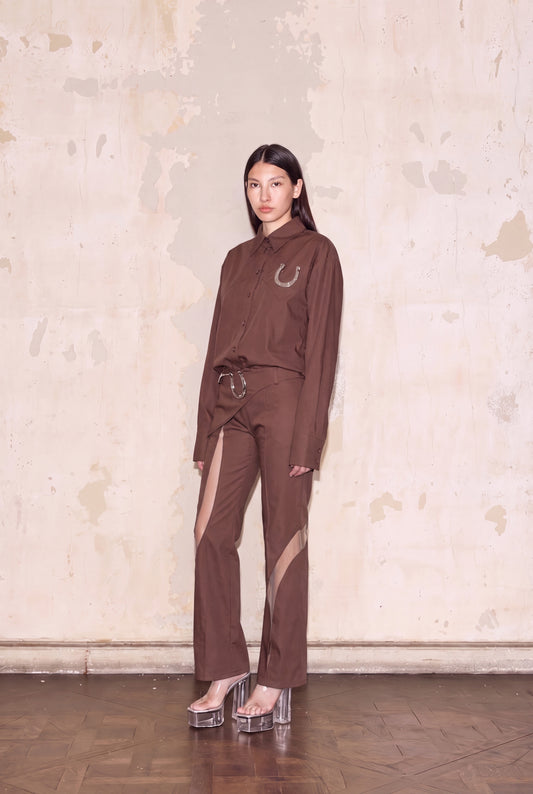 PORTELA PANT CHOCOLATE