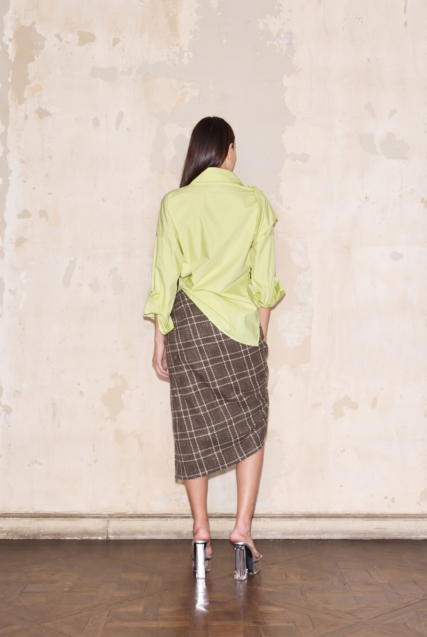 BENCICH BLOUSE POPLIN VERDE